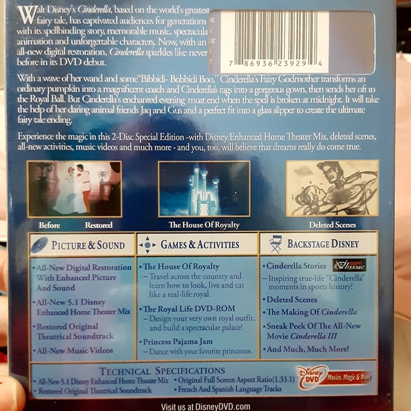 2PC CINDERELLA PRINCESS SET! - Picture 4 of 9